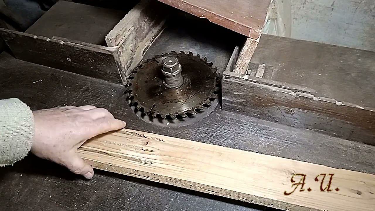 Настройка фрезерного станка на распиловку. смотреть онлайн