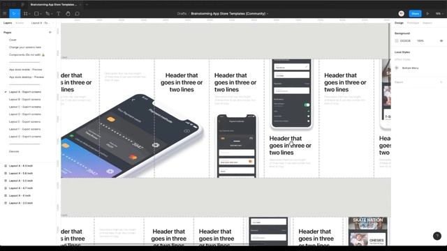Brainstorming App Store Templates смотреть онлайн