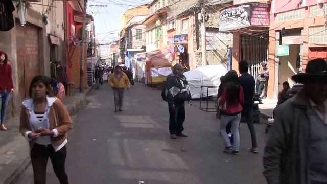 Walking In La Paz (Bolivia)
