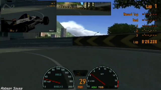 Gran Turismo 3: A-Spec [PS2] Senna, Williams FW16 - Côte d'Azur смотреть онлайн