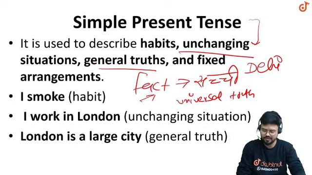 TENSES | Present Simple Tense Uses | English Grammar| 1 PM Class By Bilal Sir | L1 | Doubtnut смотреть онлайн