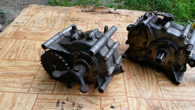 Редуктор от Муравья и СМЗ (мотокаляска) . смотреть онлайн