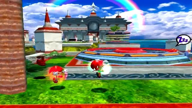 Sonic Heroes & Knuckles & Knuckles & Knuckles (Team Knuckles)