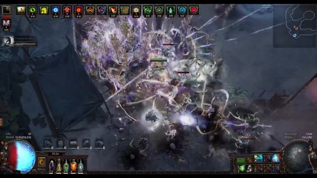 [PoE] Stream Highlights #443 - Aura stacking Power Siphon wander (3000+ exalt gear) quick overview смотреть онлайн
