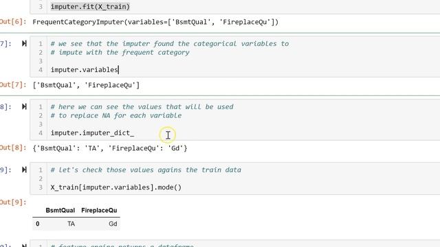 Frequent category imputation with Feature-engine смотреть онлайн