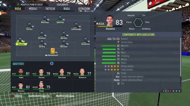 GIOCHIAMO A FIFA 22! (Calcio d'inizio) смотреть онлайн