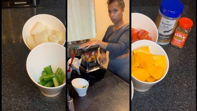 EASY VEGAN MANGO SALSA TUTORIAL! смотреть онлайн