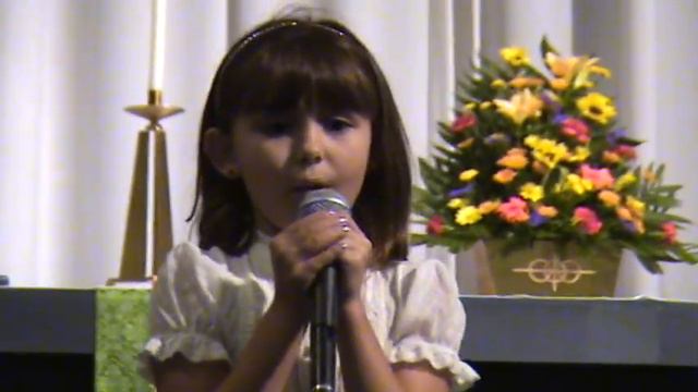 Breanna Romer Singing "Here I Am Lord" смотреть онлайн