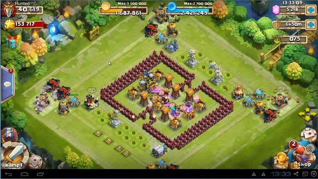Schloss Konflikt #87 The Playcard by Hunted Castle Clash смотреть онлайн