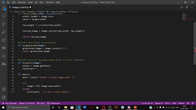 Image to ASCII Art | Python | Tutorial | IEMLabs смотреть онлайн