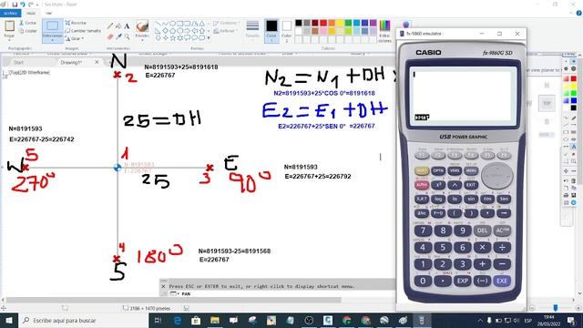 CURSO TOPOGRAFIA DESCARGA GRATUITA CALCULAR COORDENADAS UTM APARTIR DE UNA DISTANCIA Y ANGULO EJEMP смотреть онлайн