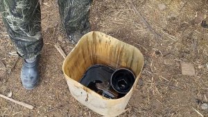 Трактор Т-25, замена масла в двигателе, чистка центрифуги.