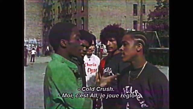 Wild Style rap battle ( VHS Sony vegas effect )