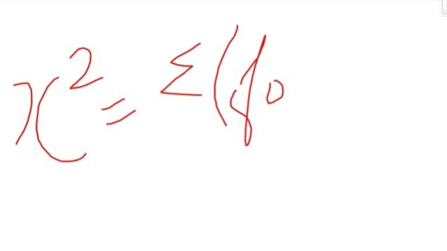 CHI-SQUARE TEST/ Short video on chi-square test смотреть онлайн