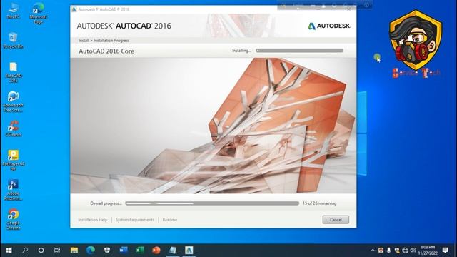How to install AutoCAD 2016 ? কিভাবে AutoCAD 2016 ইনস্টল করবেন? #servicetech #sumonsharker смотреть онлайн