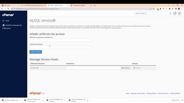 ¿Cómo tener acceso remoto a la base de datos mysql en servidores cPanel? смотреть онлайн