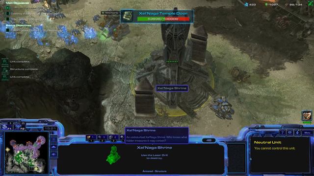 StarCraft 2 WoL Other Enemy Campaign Mission 11 - The Dig смотреть онлайн