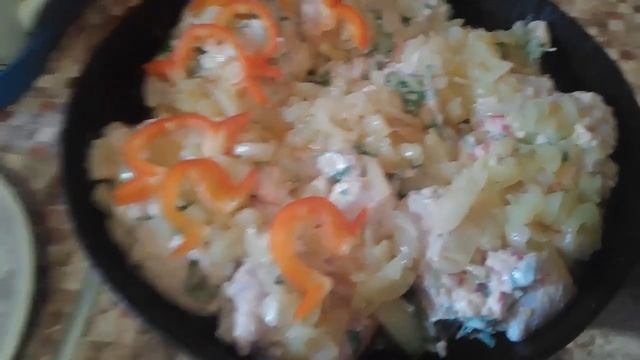 Курица под ,,шубой,,в духовке смотреть онлайн