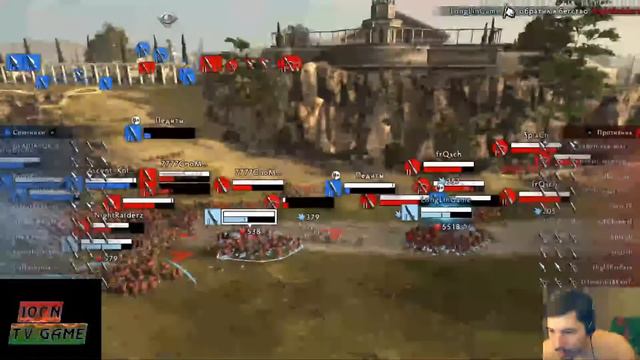 TW:Arena .Игра за пехоту.Рим.тактика. смотреть онлайн