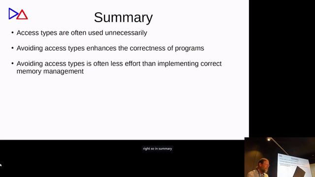 Ada Developers Workshop 2024. Отказ от типов доступа