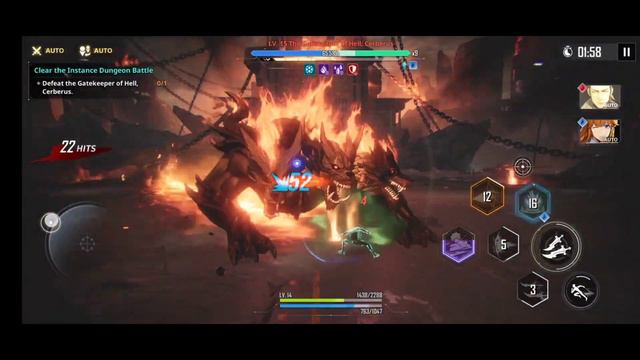 SOLO LEVELING : Arise || Jinwoo Vs Cerberus #sololeveling #manwah #animegame #netmarble