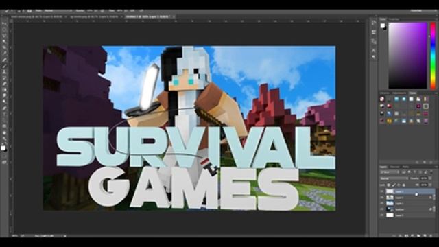 How to make a Thumbnail C4d|Paint.NET|Photoshop! смотреть онлайн