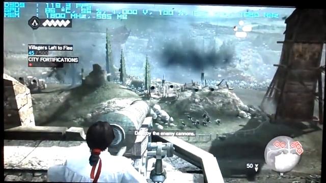 AC: Brotherhood - GTX 470 - i7 920 - 1080p Test смотреть онлайн