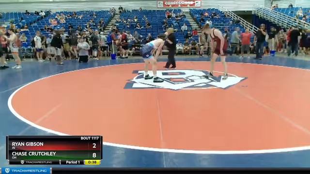 16U Boys 145 Ryan Gibson IN Vs Chase Crutchley OH