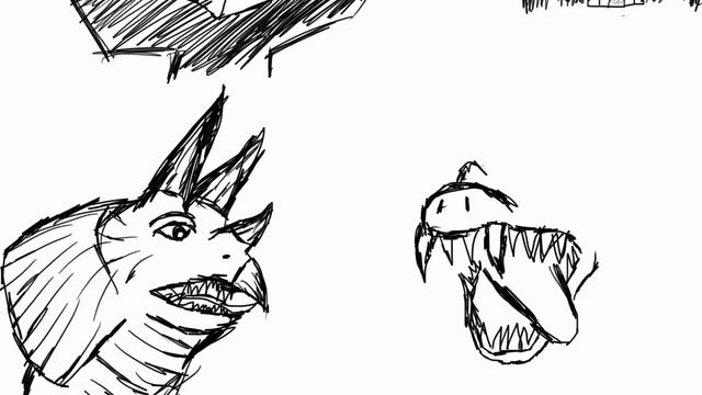 Fireman Kaiju sketch timelapse (Krita 5) смотреть онлайн