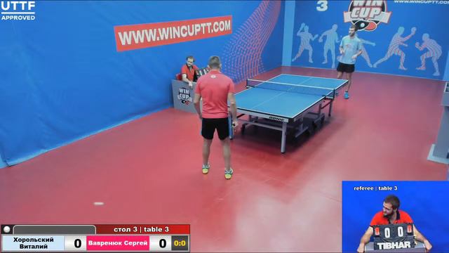 Лазебный 2-3 Каленик/Хорольский 0-3 Вавренюк Восток 6 WINCUP 20.07.21 ПрямаяТрансляция Зал 3 смотреть онлайн