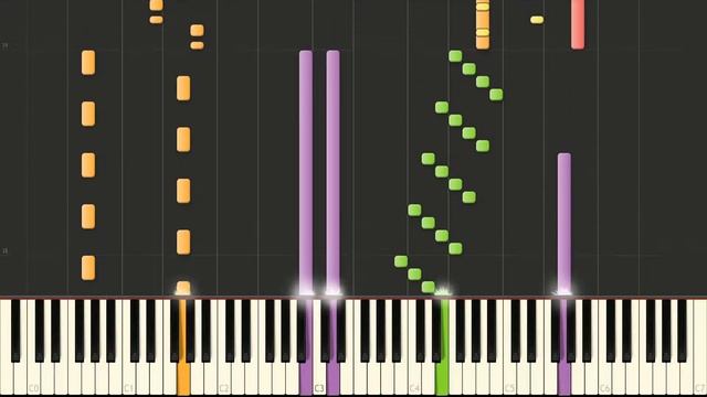 Sonic the Hedgehog - Scrap Brain Zone - Piano Tutorial смотреть онлайн