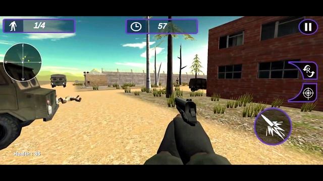 Counter Commando Shooter CS Battleground Android Gameplay смотреть онлайн