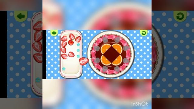 Смешная еда, тортик для мамы, веселая игра смотреть онлайн