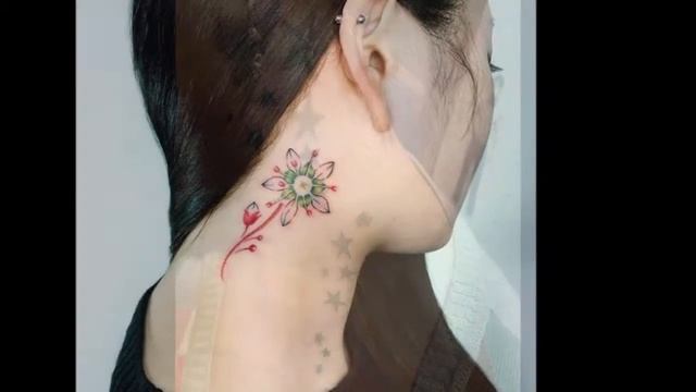 Top 30 Best Side Neck Tattoos For Girls смотреть онлайн
