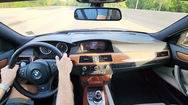 2008 BMW E60 M5 - POV Easy Cruise - V10 S85