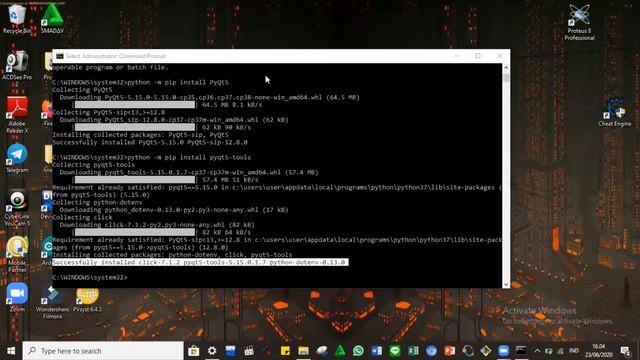 How to Install PyQt5 смотреть онлайн