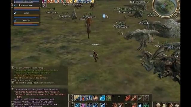 Lineage 2 Gracia Final ( Tenshi no Sekai ) - Primeval Island TRAIN смотреть онлайн