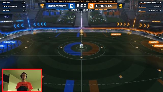 Смотрим DIGNITAS Vs SMRP | Рокет Лига Мажор На $300,000 | RLCS Fall Major Rocket League