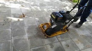 Коврик для виброплиты - лайфхак!