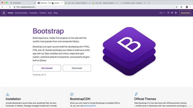 233 CSS Grid vs Flexbox vs Bootstrap смотреть онлайн