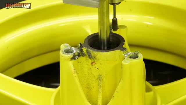 Aerox Front Wheel Modification & Swap : Tool Making & Machining : Scooter Mods! смотреть онлайн