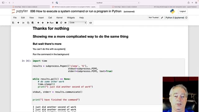How to run system commands in Python смотреть онлайн