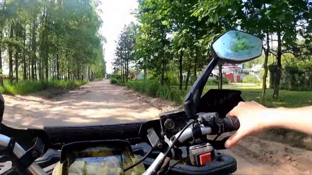 Покатушка на квадрике .Дальняк на речку и в лес с альфами. смотреть онлайн