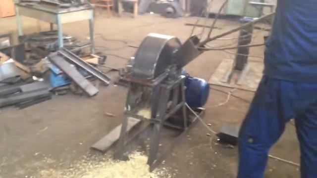 Щепорез 5 куб в час Веткорез, щепкорез, опилкорез, изготовление щепы для арболита