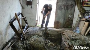 Засыпал подвал в гараже