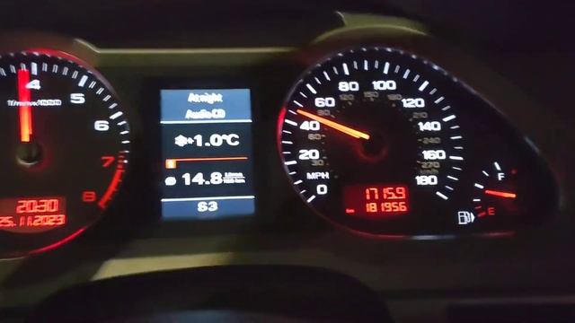 Audi A6 4f 3.0TFSI stage1 light acceleration смотреть онлайн