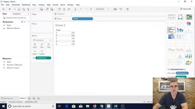 Tableau 101: How to Create a Line Graph(Discrete vs Continuous) смотреть онлайн