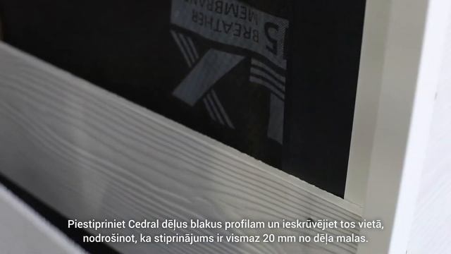 Cedral Classic: montāžas vadlīnijas - 6. Nodaļa: Ārējā sutra stiprināšana смотреть онлайн