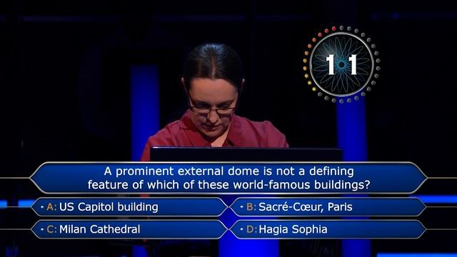 Will Two Lifelines Be Enough For This Architecture Question? | Who Wants To Be A Millionaire? смотреть онлайн