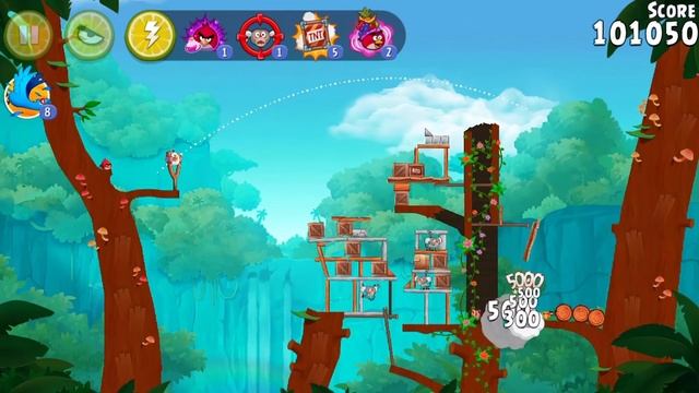 Angry Birds Rio - Rovio Entertainment Ltd 2 TIMBER TUMBLE Level 17-20 смотреть онлайн